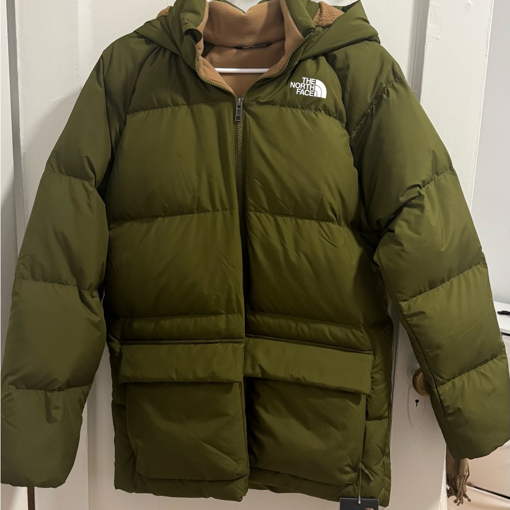 The North Face Forest Green Puffer Coat
